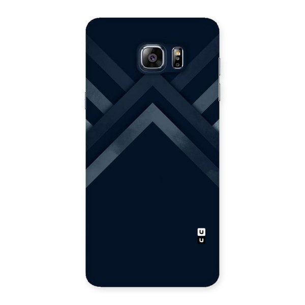 Navy Blue Arrow Back Case for Galaxy Note 5