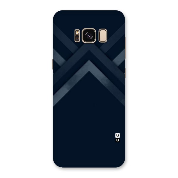 Navy Blue Arrow Back Case for Galaxy S8