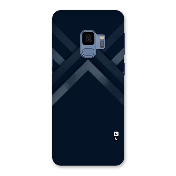 Navy Blue Arrow Back Case for Galaxy S9