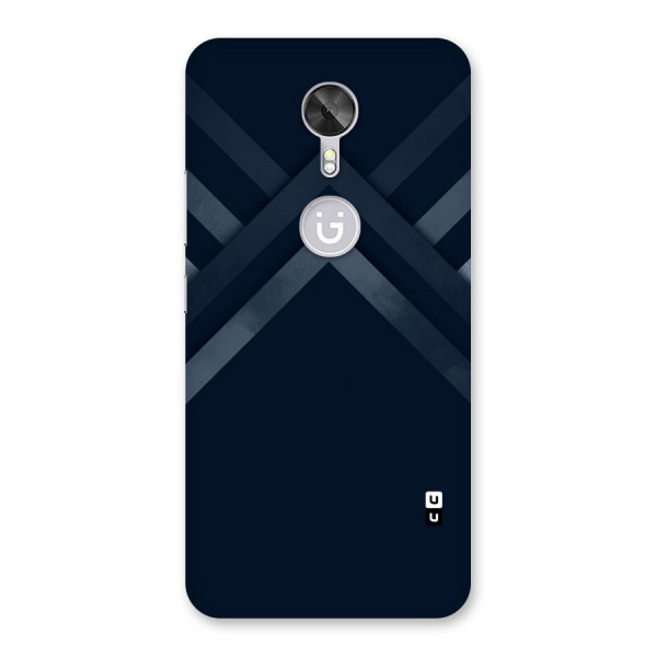 Navy Blue Arrow Back Case for Gionee A1