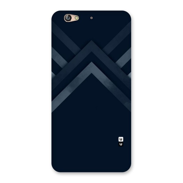 Navy Blue Arrow Back Case for Gionee S6