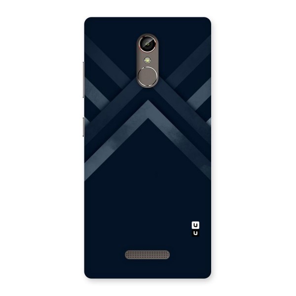Navy Blue Arrow Back Case for Gionee S6s