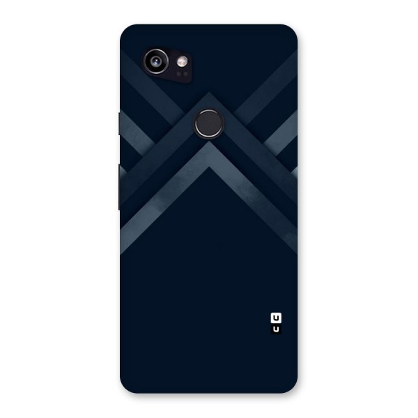 Navy Blue Arrow Back Case for Google Pixel 2 XL