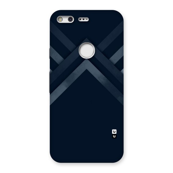 Navy Blue Arrow Back Case for Google Pixel XL