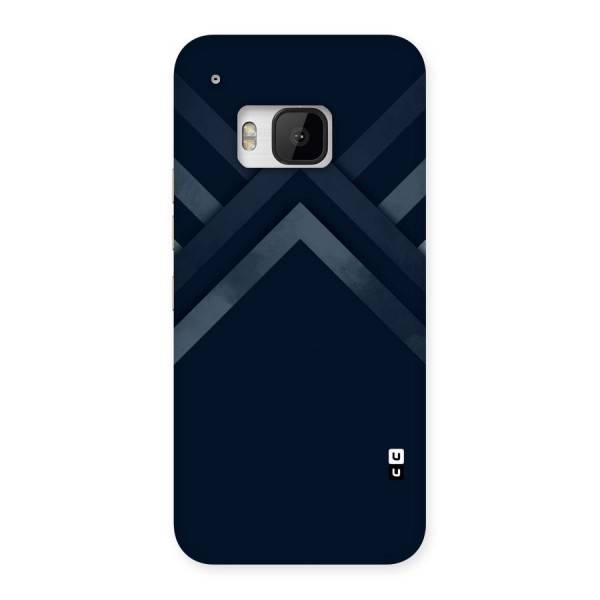 Navy Blue Arrow Back Case for HTC One M9