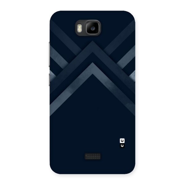Navy Blue Arrow Back Case for Honor Bee