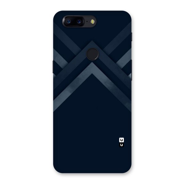 Navy Blue Arrow Back Case for OnePlus 5T