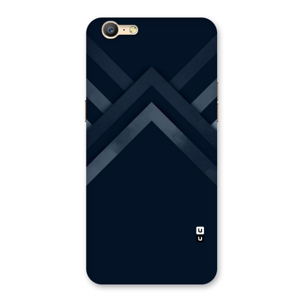 Navy Blue Arrow Back Case for Oppo A39