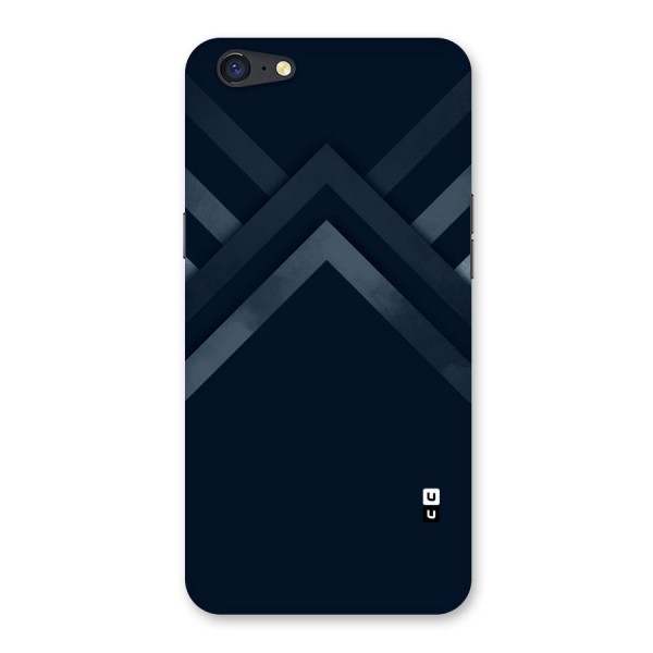 Navy Blue Arrow Back Case for Oppo A71
