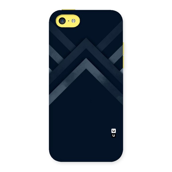 Navy Blue Arrow Back Case for iPhone 5C