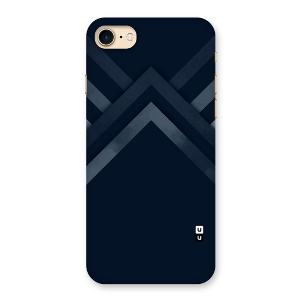 Navy Blue Arrow Back Case for iPhone 7