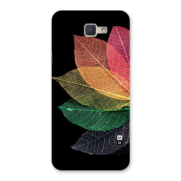 Net Leaf Color Design Back Case for Galaxy J5 Prime