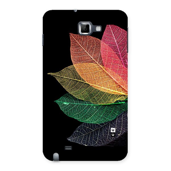 Net Leaf Color Design Back Case for Galaxy Note