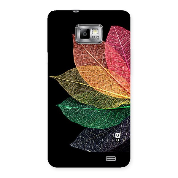 Net Leaf Color Design Back Case for Galaxy S2