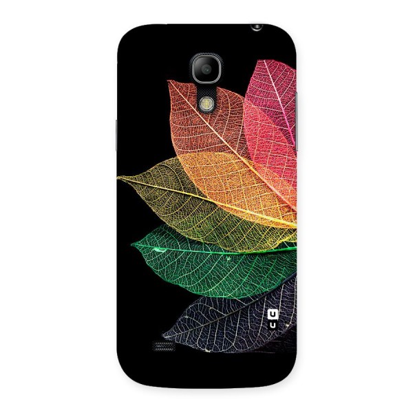 Net Leaf Color Design Back Case for Galaxy S4 Mini