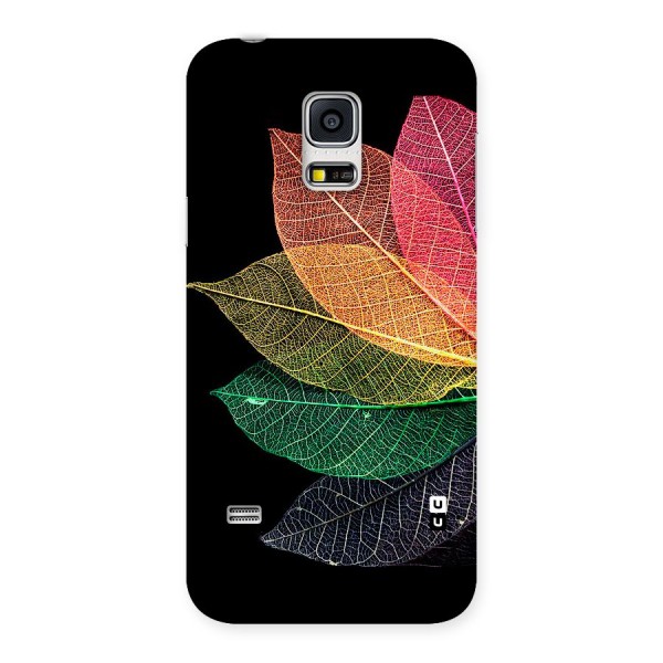 Net Leaf Color Design Back Case for Galaxy S5 Mini
