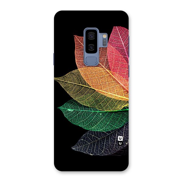 Net Leaf Color Design Back Case for Galaxy S9 Plus