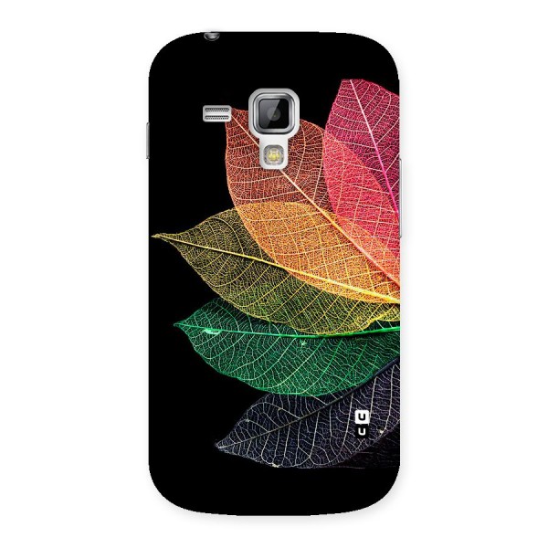 Net Leaf Color Design Back Case for Galaxy S Duos