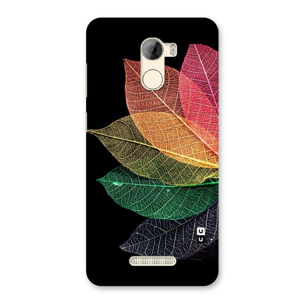 Net Leaf Color Design Back Case for Gionee A1 LIte