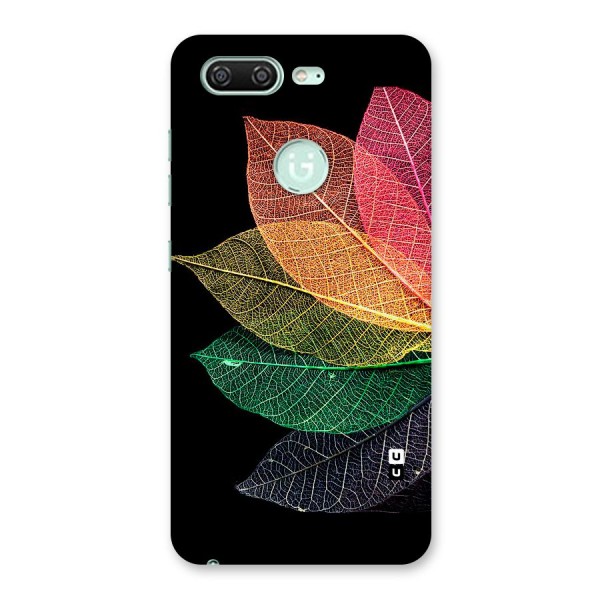 Net Leaf Color Design Back Case for Gionee S10