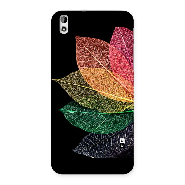 Net Leaf Color Design Back Case for HTC Desire 816