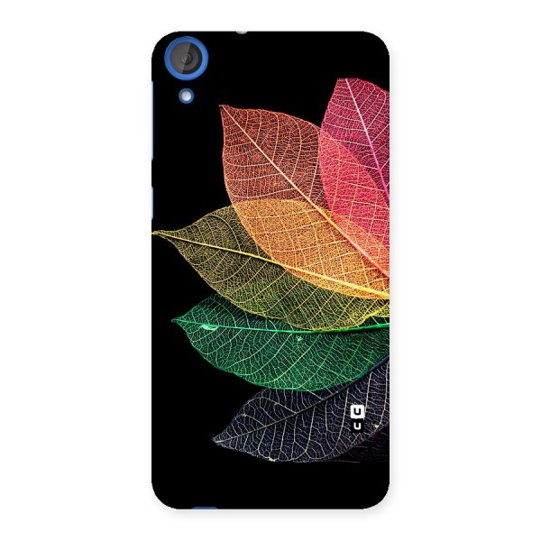 Net Leaf Color Design Back Case for HTC Desire 820s