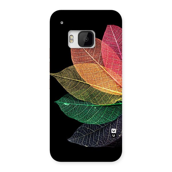 Net Leaf Color Design Back Case for HTC One M9