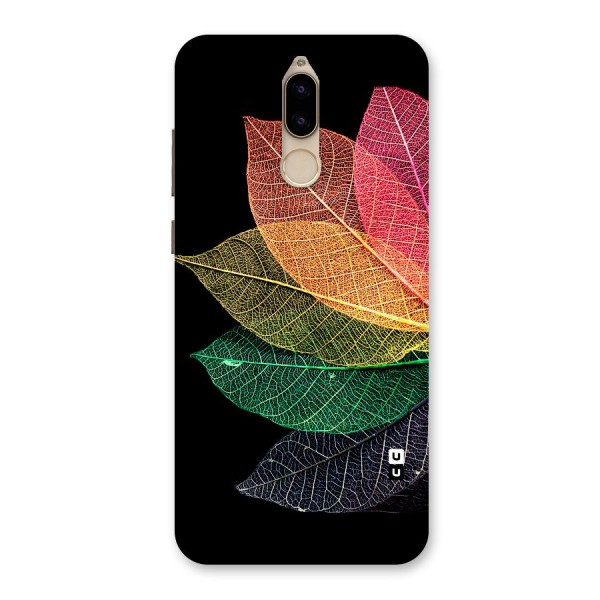 Net Leaf Color Design Back Case for Honor 9i