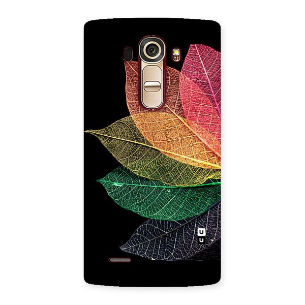 Net Leaf Color Design Back Case for LG G4
