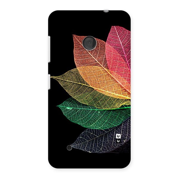 Net Leaf Color Design Back Case for Lumia 530