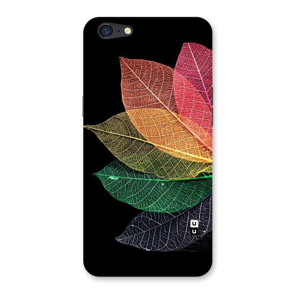 Net Leaf Color Design Back Case for Oppo A71