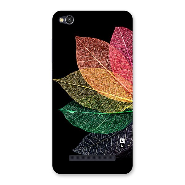 Net Leaf Color Design Back Case for Redmi 4A