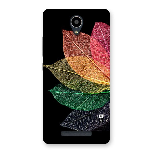 Net Leaf Color Design Back Case for Redmi Note 2