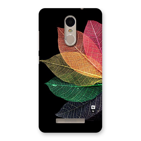Net Leaf Color Design Back Case for Xiaomi Redmi Note 3