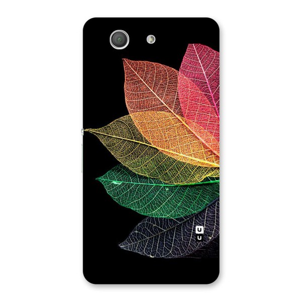 Net Leaf Color Design Back Case for Xperia Z3 Compact