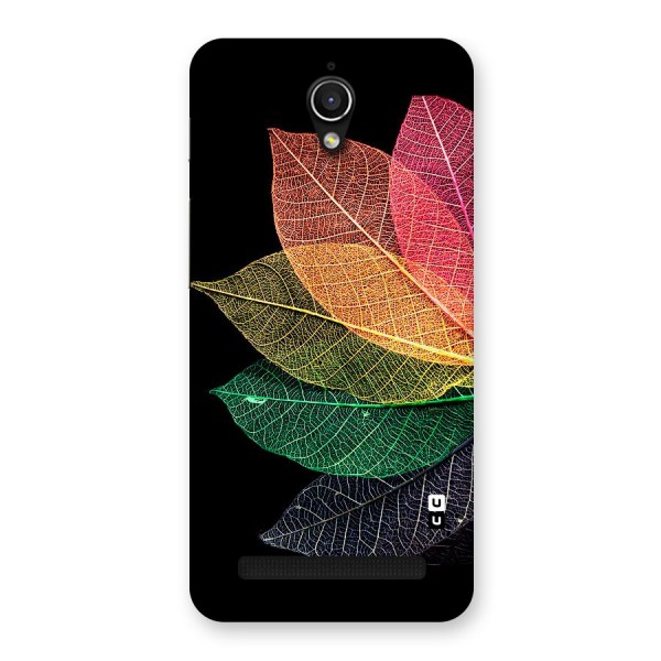 Net Leaf Color Design Back Case for Zenfone Go