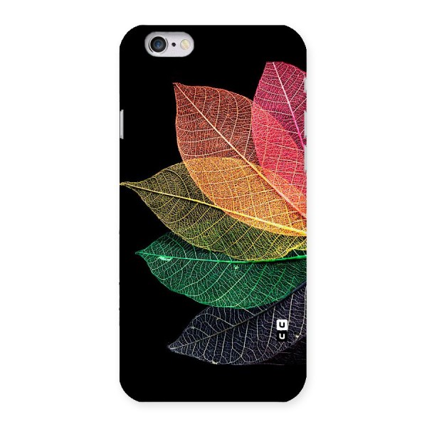 Net Leaf Color Design Back Case for iPhone 6 6S