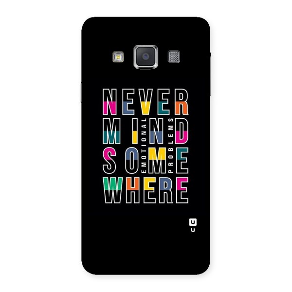 Nevermind Somewhere Back Case for Galaxy A3
