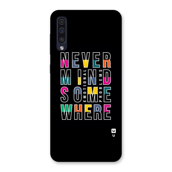 Nevermind Somewhere Back Case for Galaxy A50