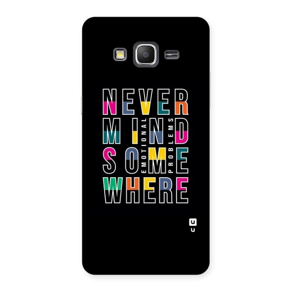 Nevermind Somewhere Back Case for Galaxy Grand Prime