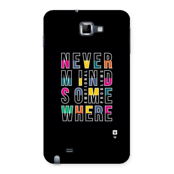 Nevermind Somewhere Back Case for Galaxy Note