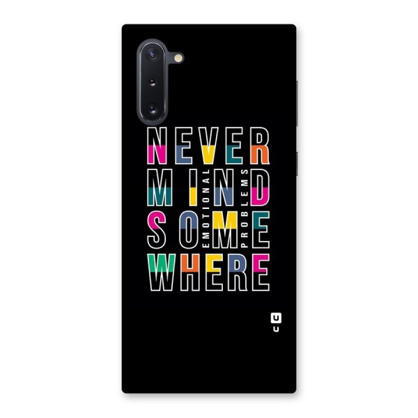 Nevermind Somewhere Back Case for Galaxy Note 10