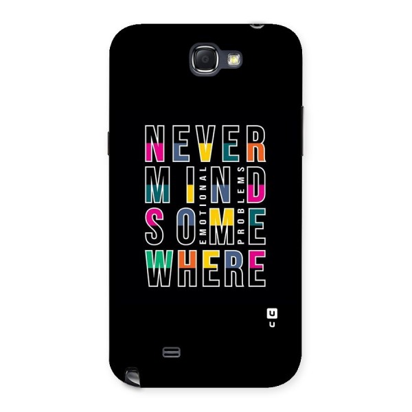 Nevermind Somewhere Back Case for Galaxy Note 2