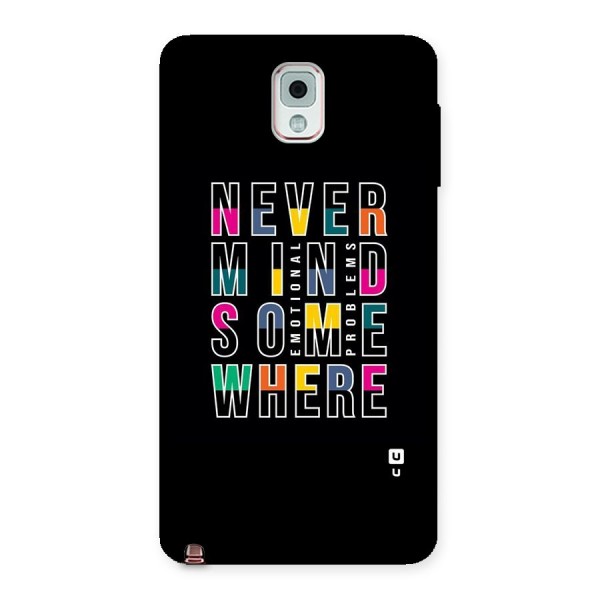 Nevermind Somewhere Back Case for Galaxy Note 3