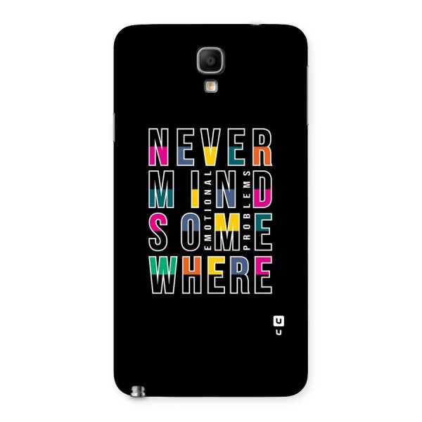Nevermind Somewhere Back Case for Galaxy Note 3 Neo