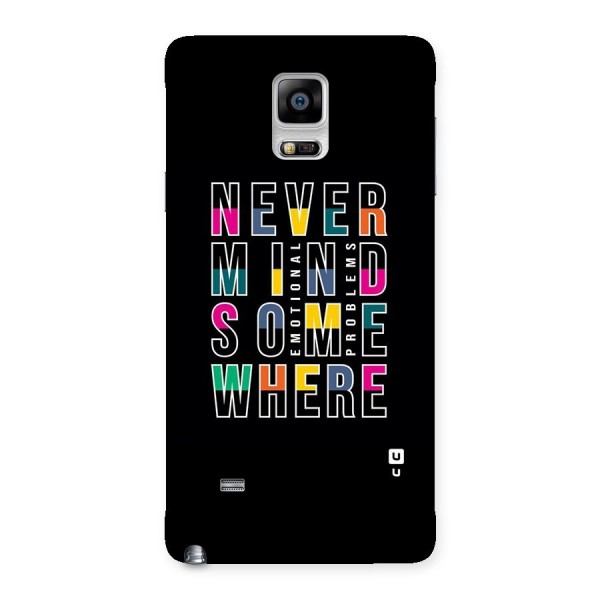Nevermind Somewhere Back Case for Galaxy Note 4