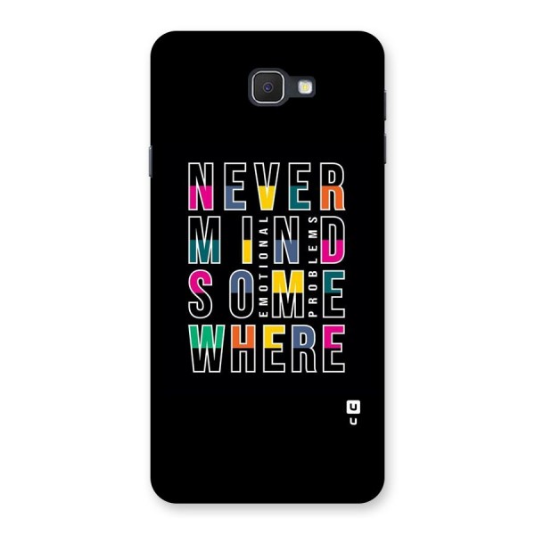 Nevermind Somewhere Back Case for Galaxy On7 2016