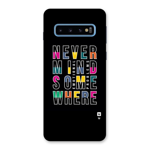 Nevermind Somewhere Back Case for Galaxy S10