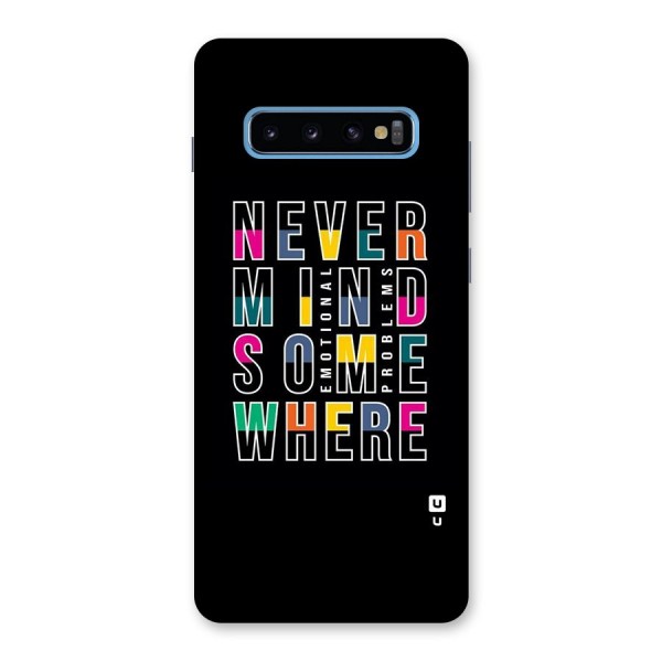 Nevermind Somewhere Back Case for Galaxy S10 Plus