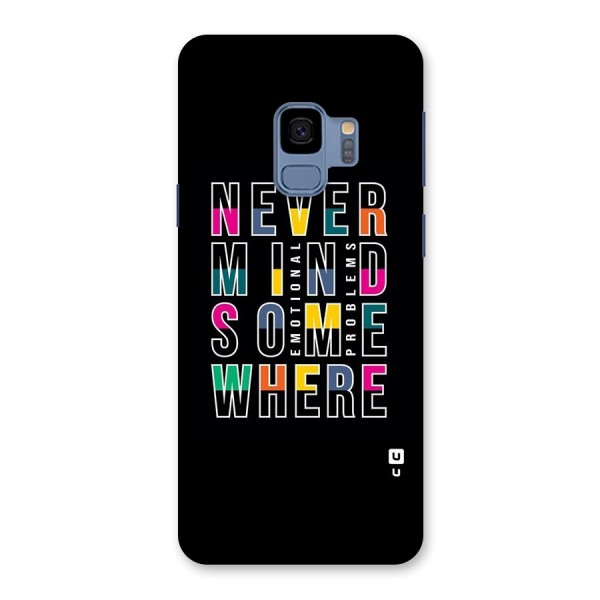 Nevermind Somewhere Back Case for Galaxy S9